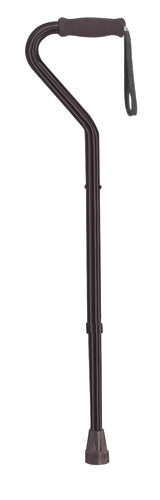 Bariatric H/D Offset Cane Alum Adjusts from 37 - 46 (Tall)