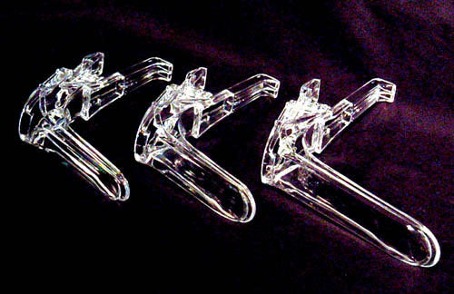 Plastic Disposable Vaginal Speculum- Medium Pk/10