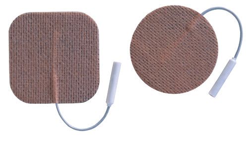 Electrodes First Choice(3165F) 2 Square Foam Pigtail Pk/4