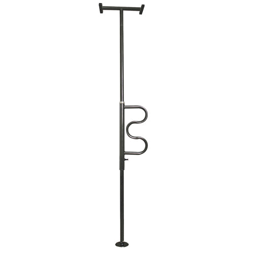 The Curve Security Pole Black