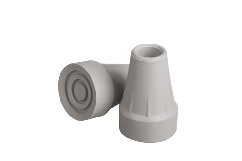 Crutch Tips (Super) Grey Pair (Mfgr #00842)  Case/8 pr