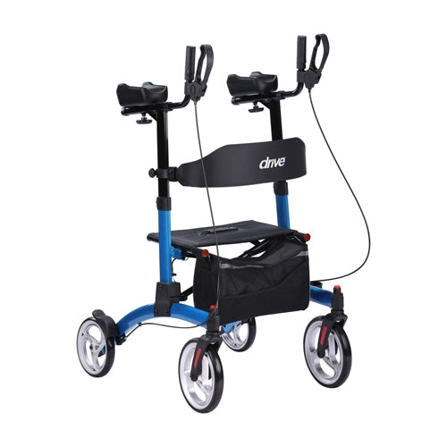 Elevate Upright Walker Blue